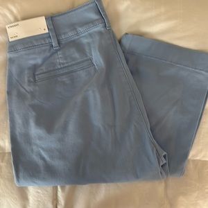 Loft Outlet Mid Rise Straight Chino Pants Sz 0 New With Tags Cornflower Blue 👖